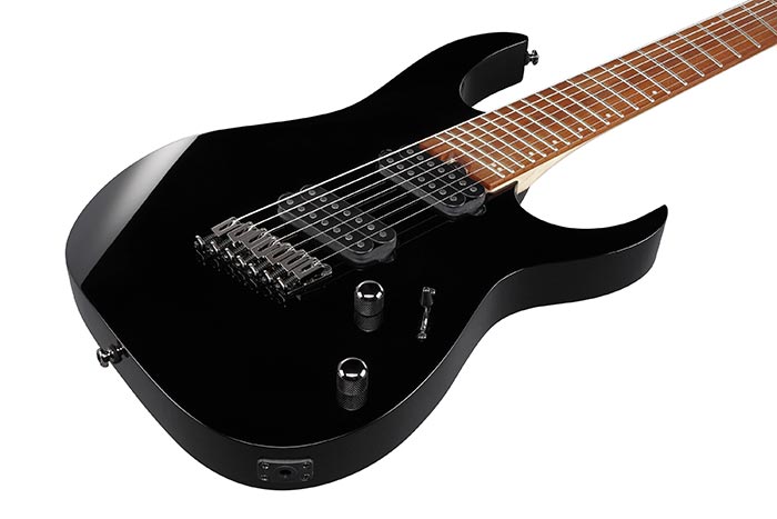 Ibanez RGMS7-BK RG Series Standard 7 String Electric Guitar