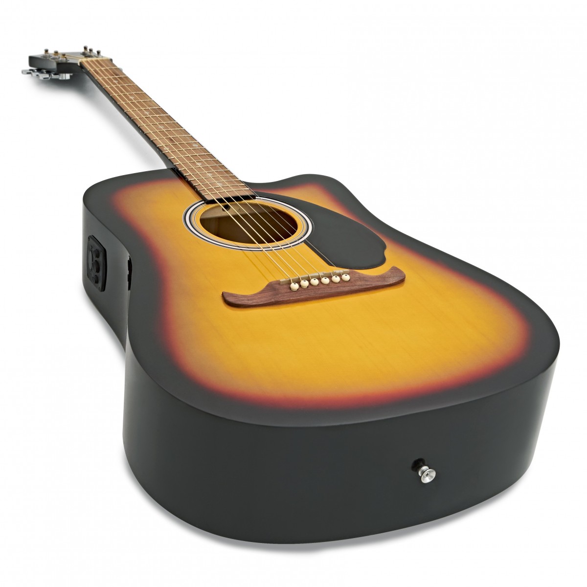 Fender FA-125CE Sunburst Dreadnought Cutaway Electro-Acoustic Guitar