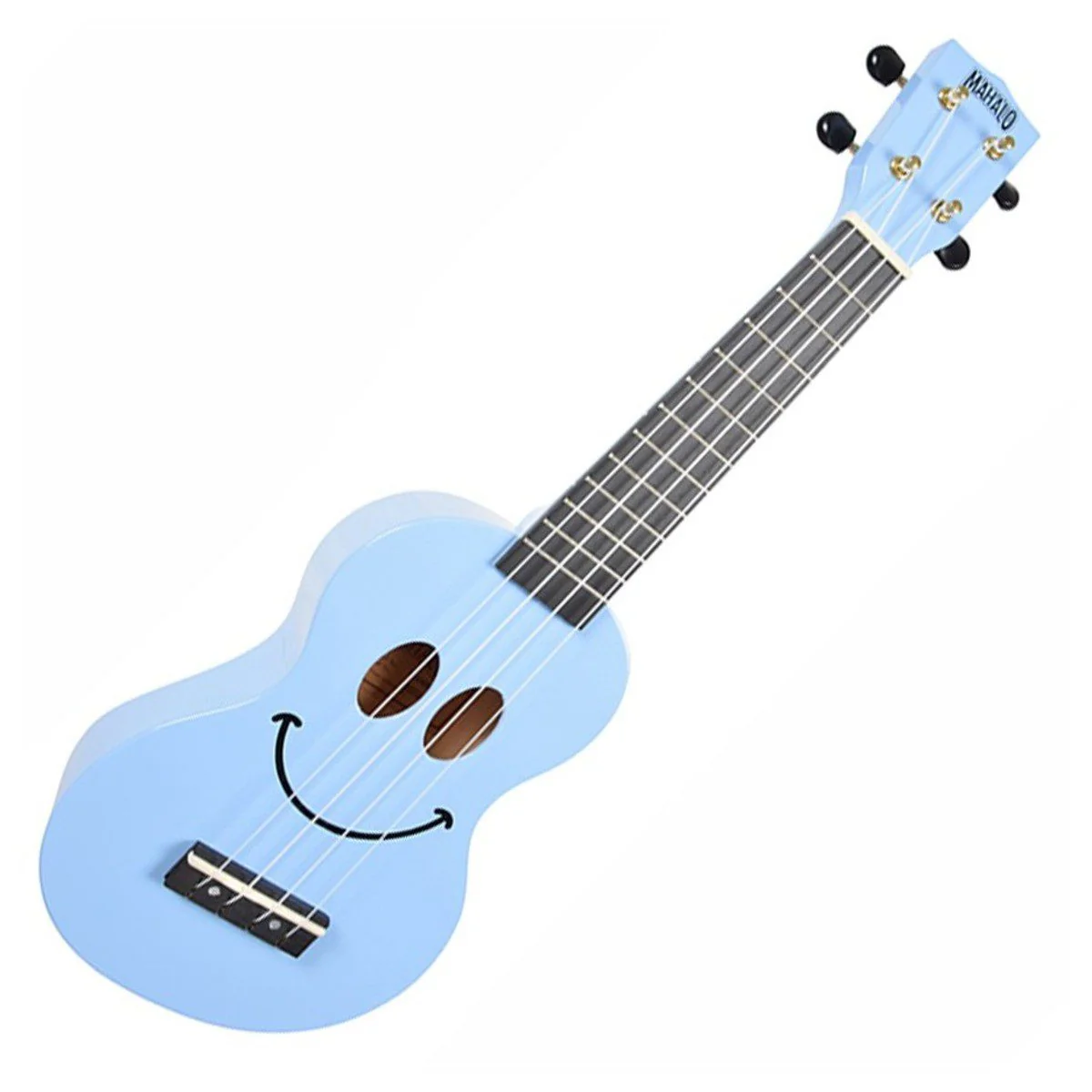 Mahalo U-SMILE-LBU Series Soprano Light Blue With Bag Ukulele