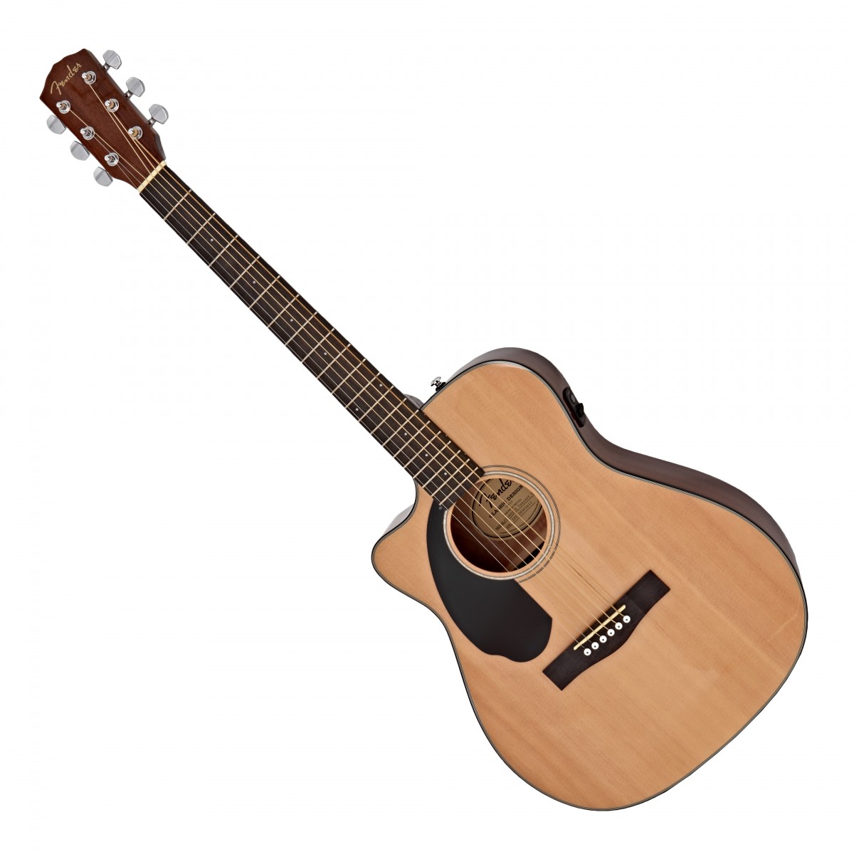 Fender CC60SCE Natural Concert Cutaway Electro-Acoustic Guitar