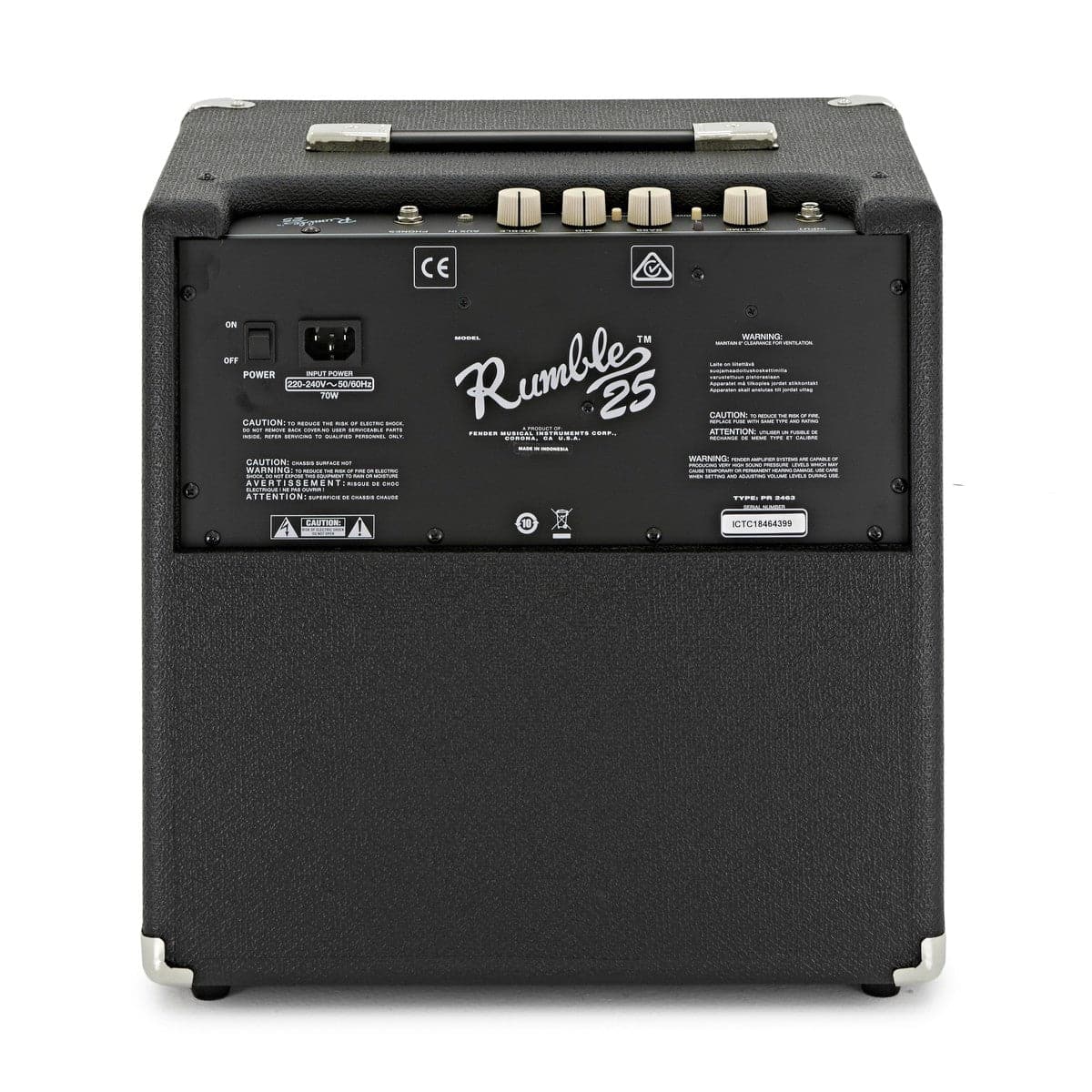 Fender Rumble 25W Bass Guitar Amplifier