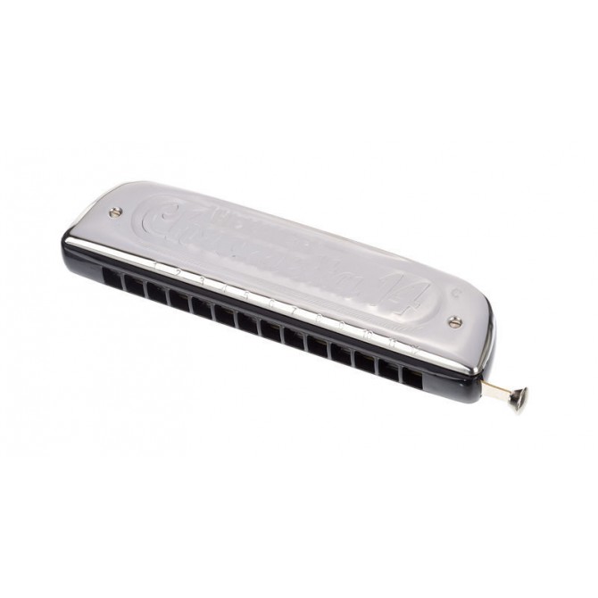 Hohner M25701 Chrometta 14 Hole C Key Chromatic Harmonica