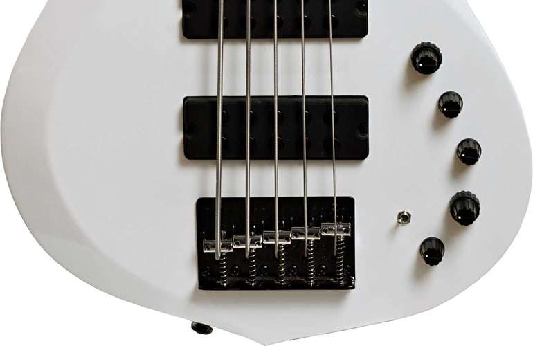 Sire M2-5 WHP M2 Series 5 String White Pearl Bass Guitar