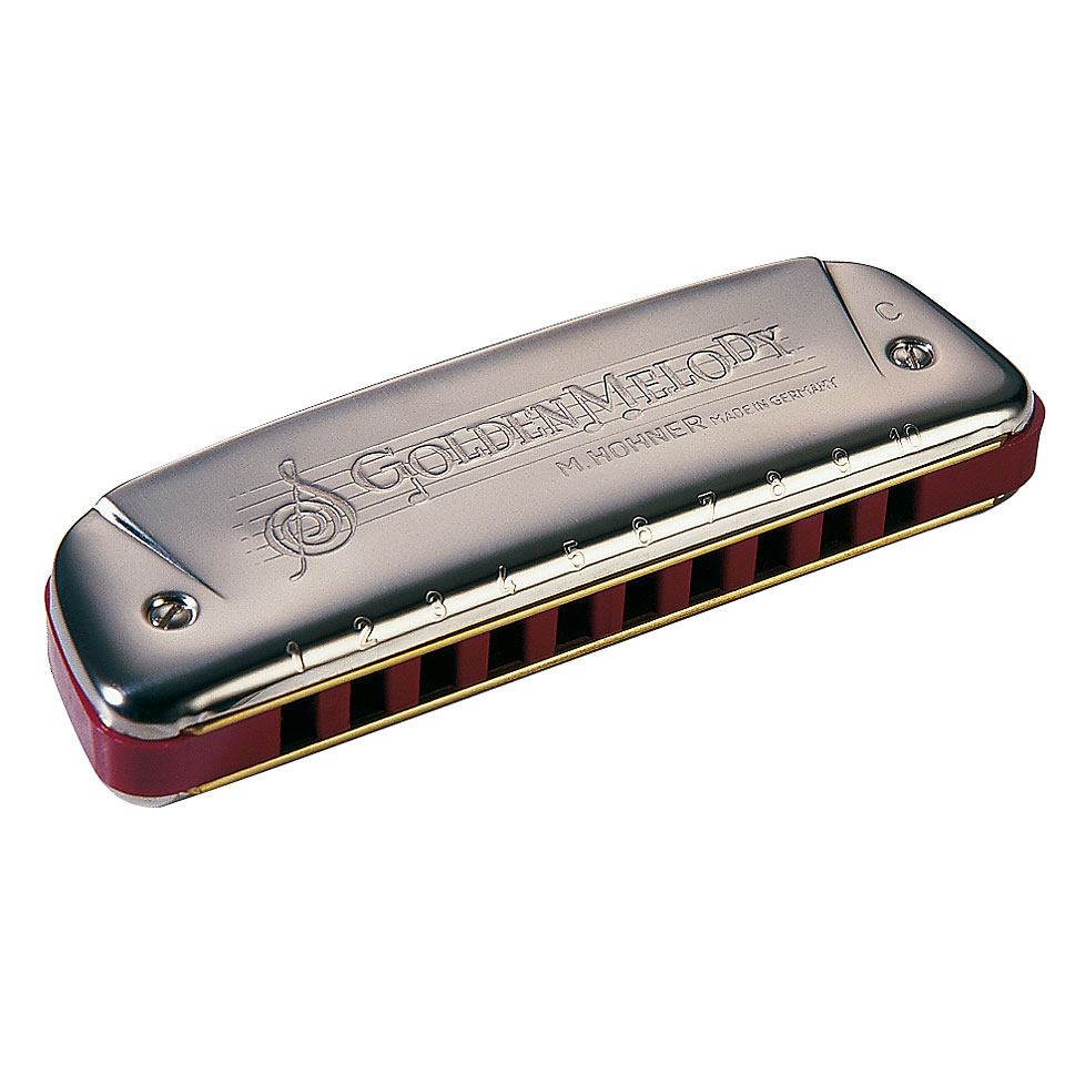 Hohner M2416017 Golden Melody C Key Diatonic Harmonica