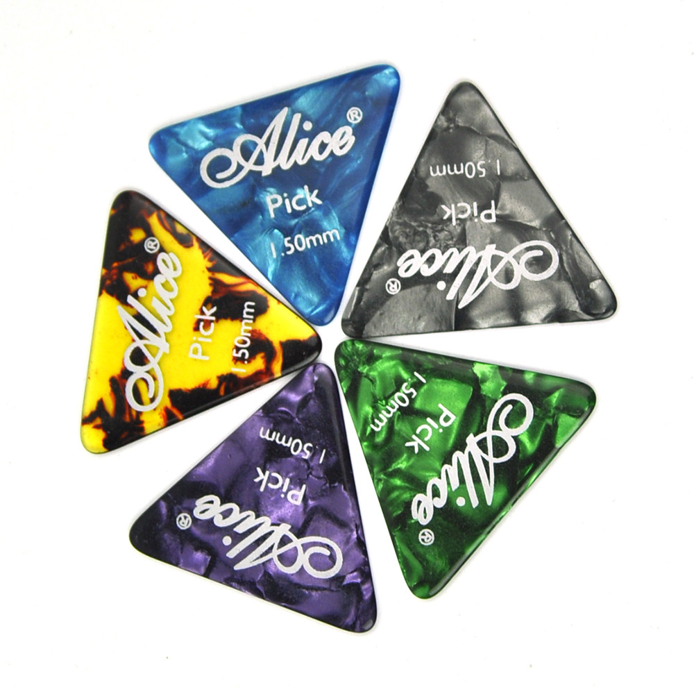 Alice AP-ALT Celluloid Triangular Plectrum