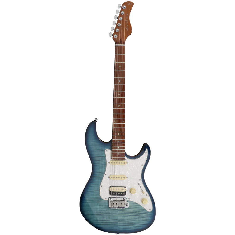 Sire S7 FM TBL S Series Larry Carlton Transparent Blue Electric Guitar