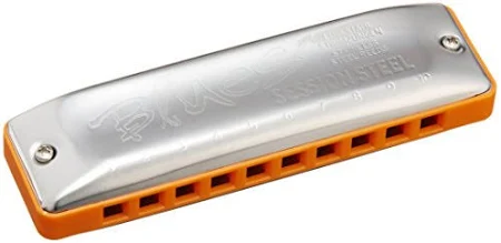 Seydel 10301F Blues Session Steel Key A Harmonica