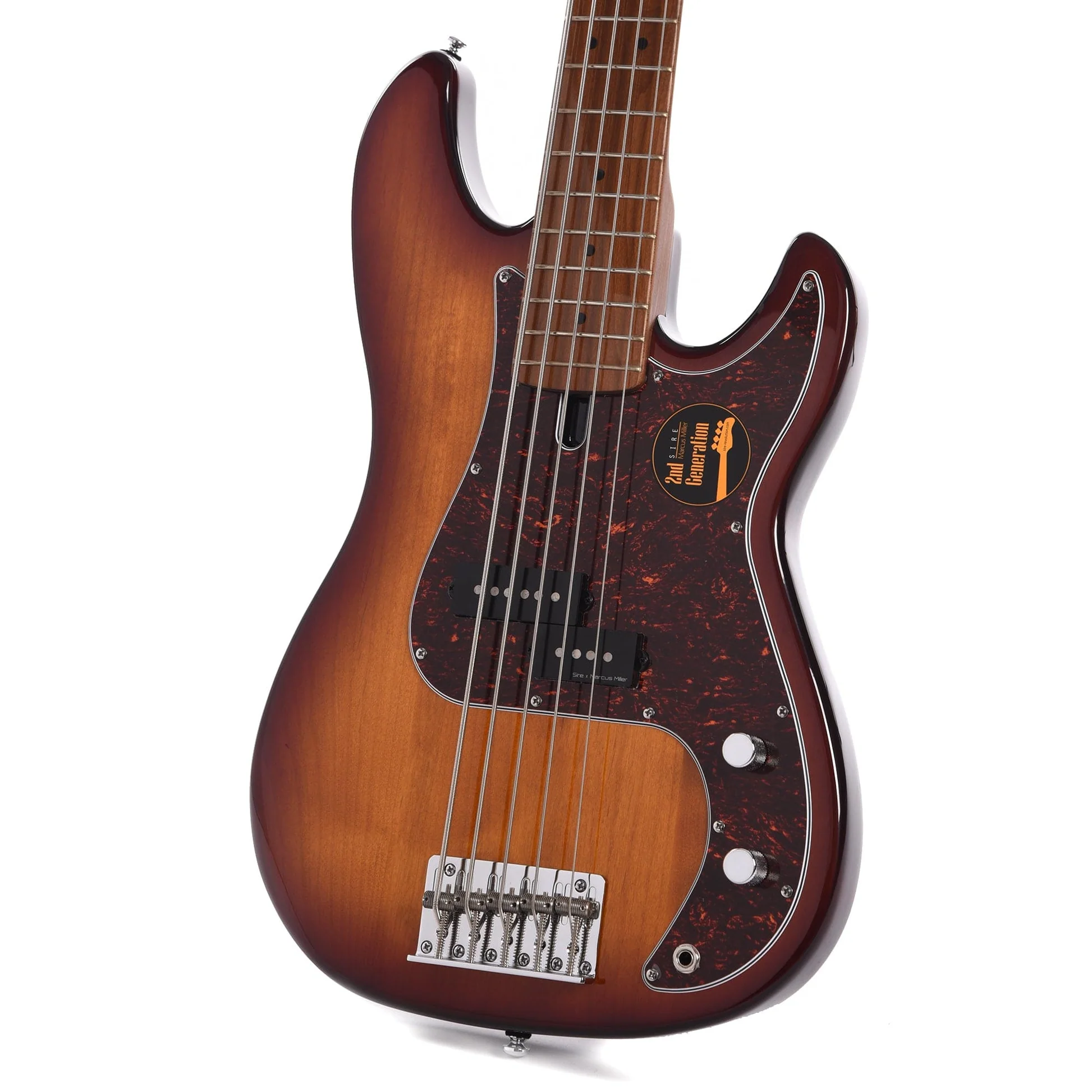 Sire P5 Alder-5 TS P5 Series 5 String Alder Tobacco Sunburst Bass Guitar