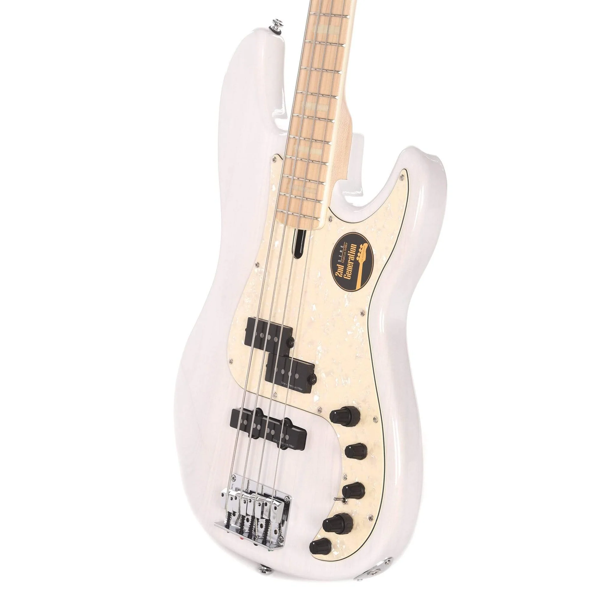 Sire P7 Swamp Ash-4 WB P7 Series 4 String Swamp Ash White Blonde Bass Guitar