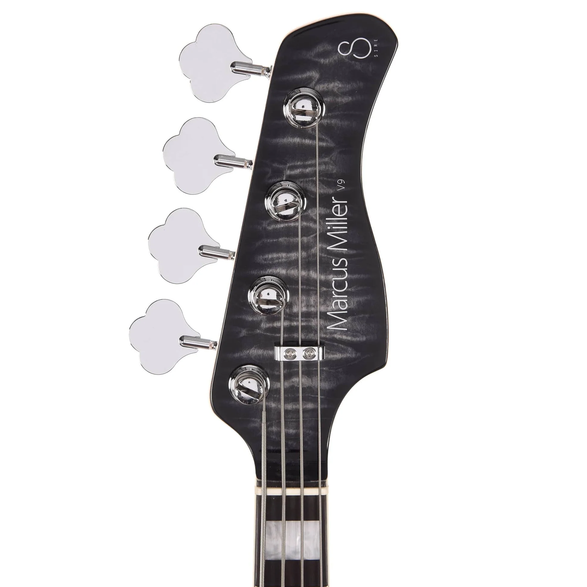 Sire V9 Swamp Ash-4 TBK V9 Series 4 String Swamp Ash Transparent Black Bass Guitar