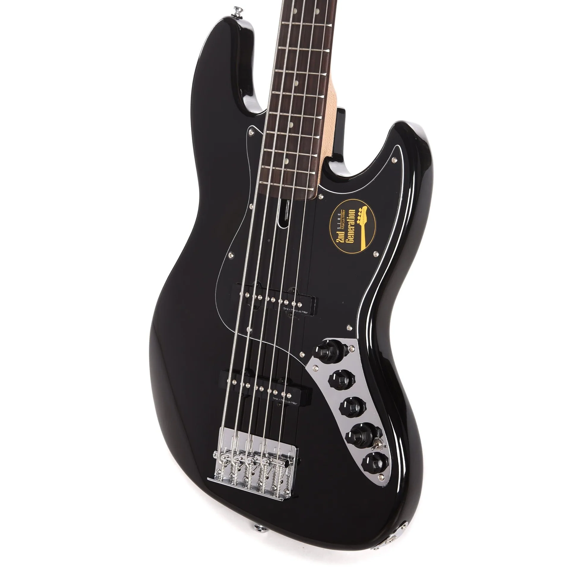 Sire V3-5 BK Series 5 String Black Bass Guitar