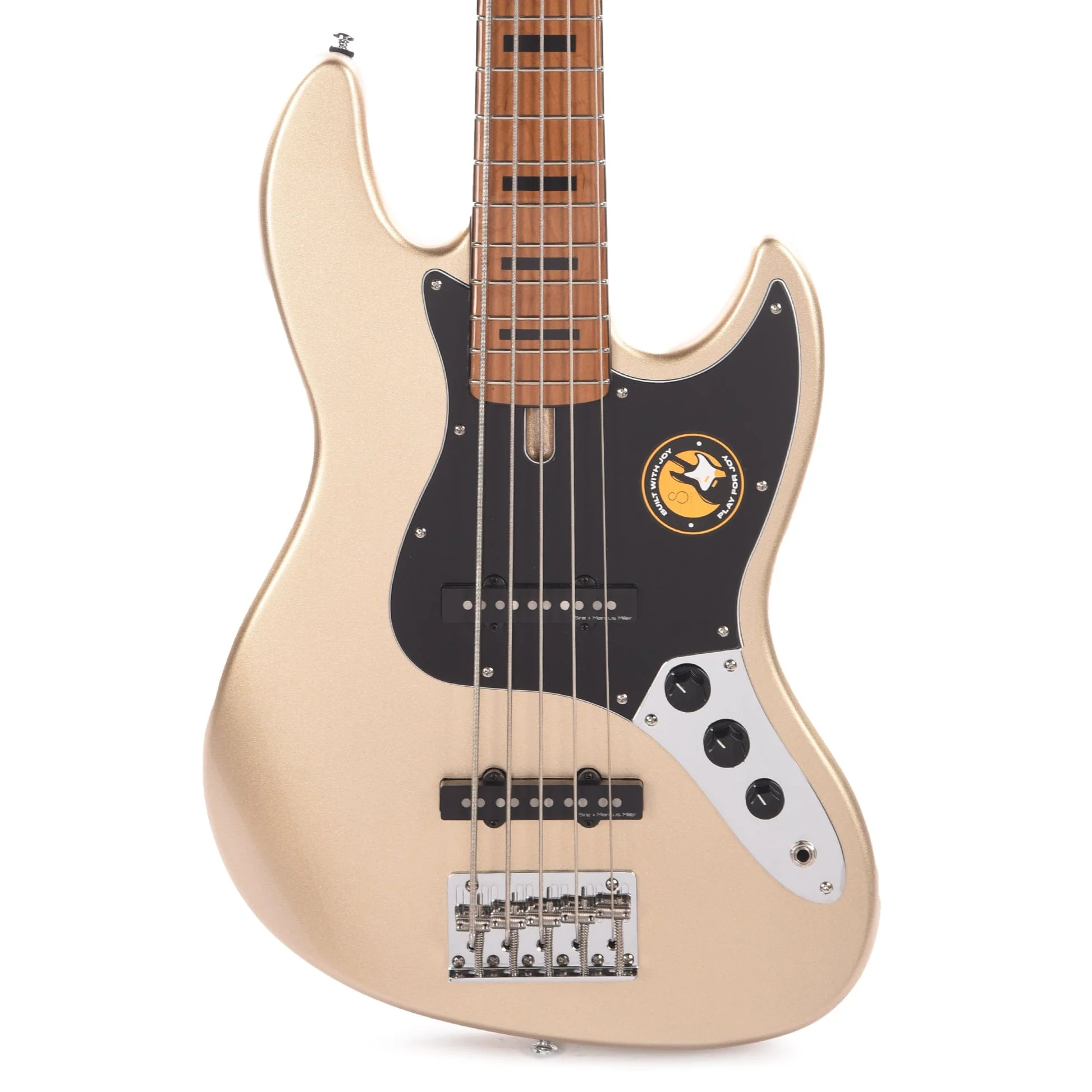 Sire V5 Alder-5 CGM V5 Series 5 String Alder Champagne Gold Metallic Bass Guitar