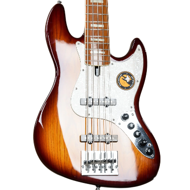 Sire V8 Swamp Ash-5 WB V8 Series 5 String Swamp Ash Tobacco Sunburst Bass Guitar