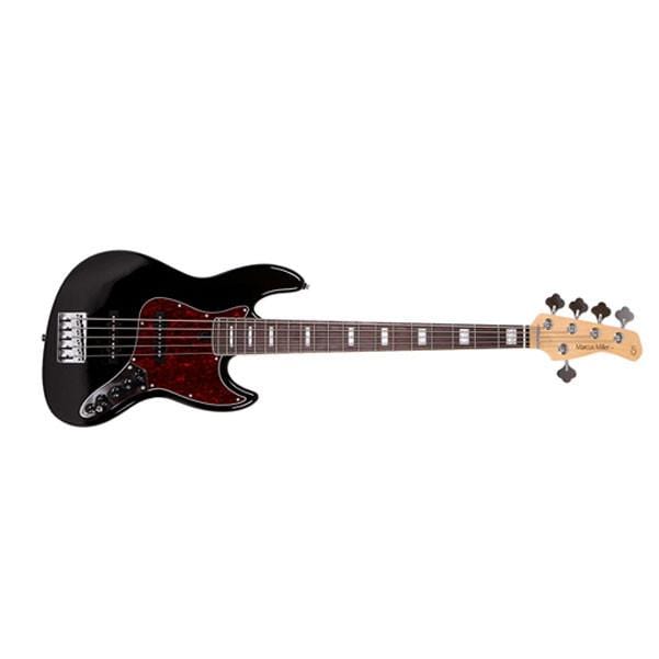 Sire V7 Alder-5 BK V7 Series 5 String Alder Black Bass Guitar