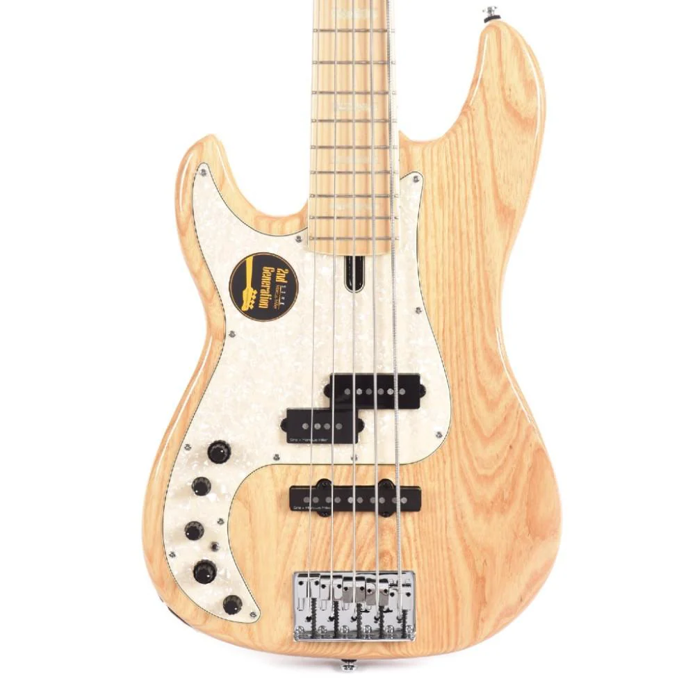 Sire P7 Swamp Ash-5 LH NT P7 Series 5 String Swamp Ash Natural Lefty Bass Guitar