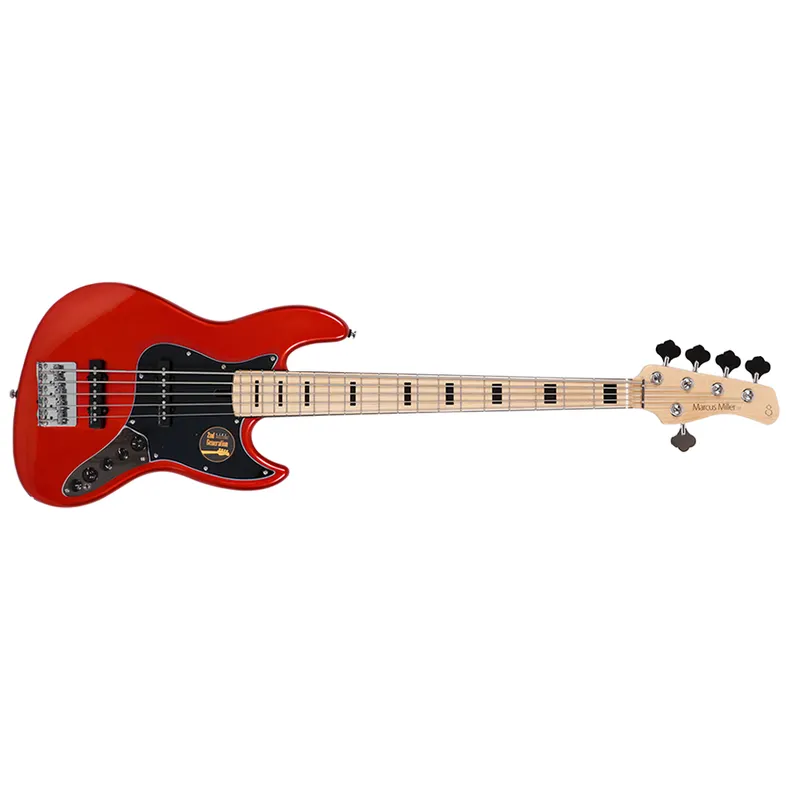Sire V7 Alder-5 BMR V7 Series 5 String Alder Bright Metallic Red Bass Guitar