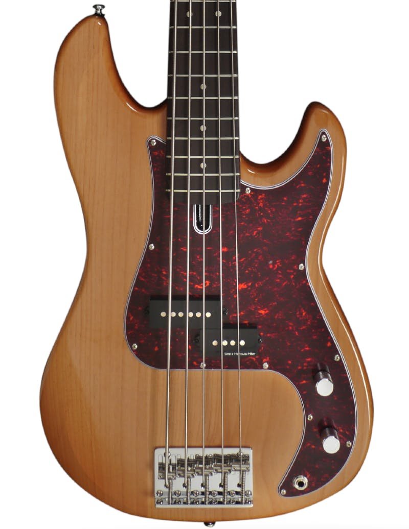 Sire P5R Alder-5 NT P5 Series 5 String Rosewood Alder Natural Bass Guitar