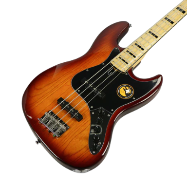 Sire V7 Vintage Series Swamp Ash-4 WB Series Swamp Ash Tobacco Sunburst Bass Guitar