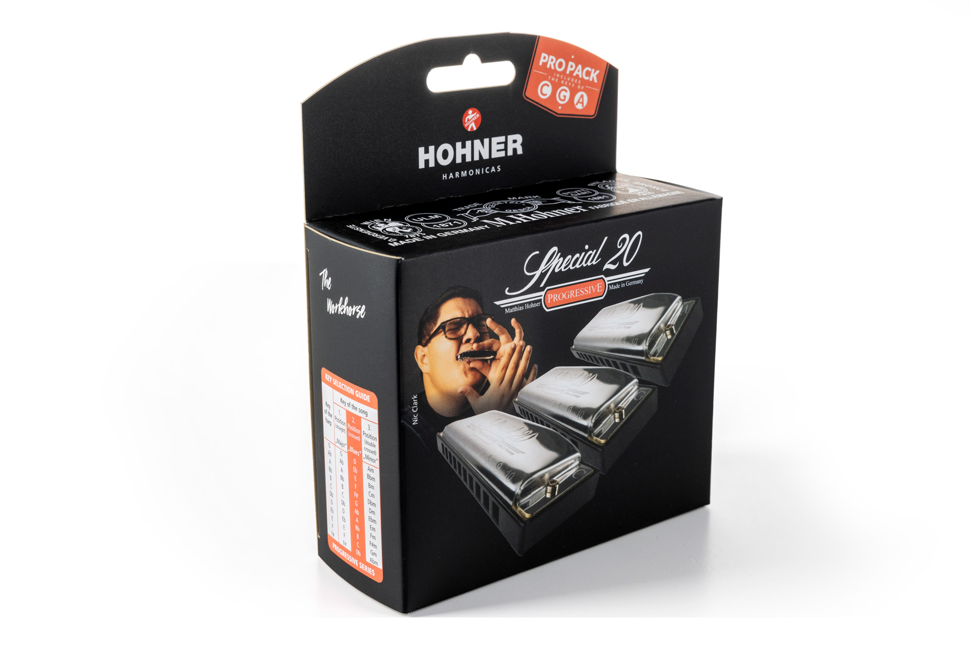 Hohner M560106X Special 20 Hole A Key Diatonic Harmonica