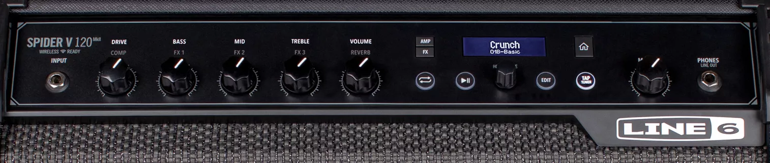 Line 6 990100234 Spider V 120 MkII Guitar Amplifier