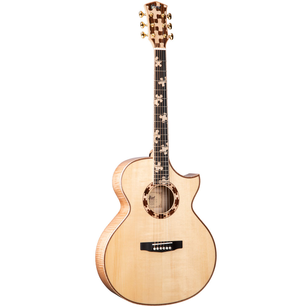Cort The Puzzle LE NAT Cutaway Limited Edition Electro-Acoustic Guitar