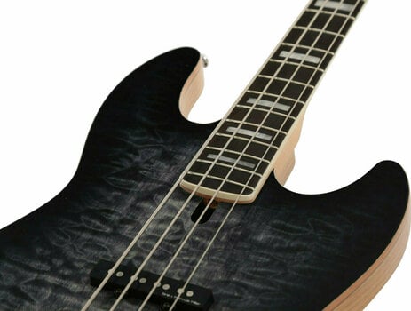 Sire V9 Swamp Ash-4 TBK V9 Series 4 String Swamp Ash Transparent Black Bass Guitar