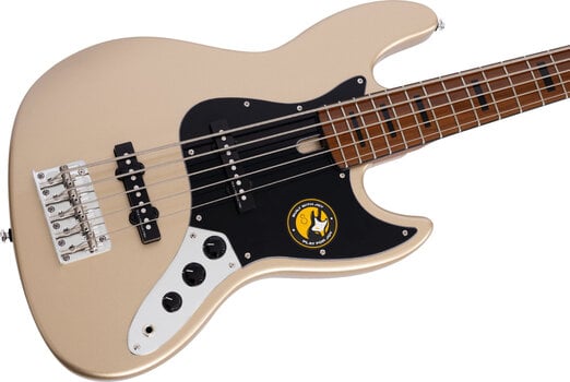 Sire V5 Alder-5 CGM V5 Series 5 String Alder Champagne Gold Metallic Bass Guitar