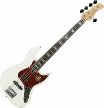 Sire V7 Alder-5 AWH V7 Series 5 String Alder Antique White Bass Guitar