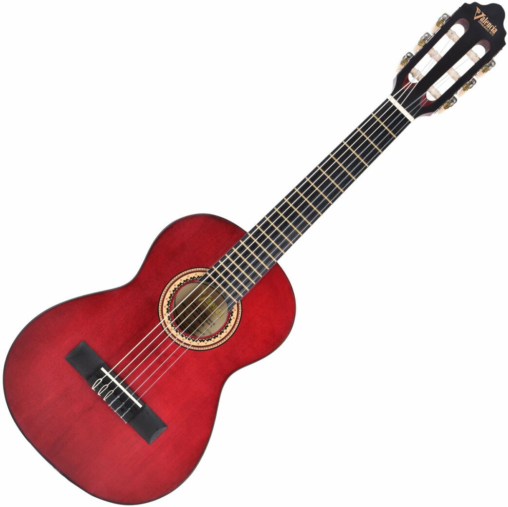 Valencia VC201TWR 200 Series 1/4 Wine Red Classical Guitar
