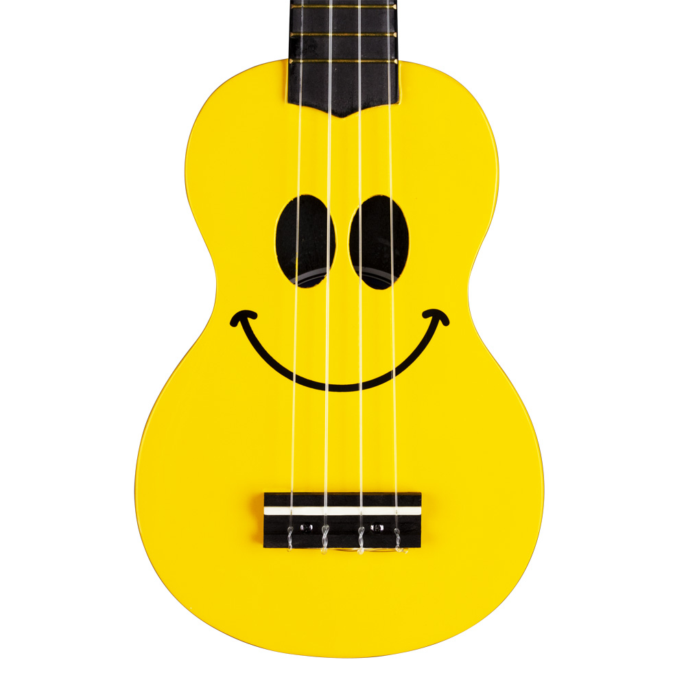 Mahalo U-SMILE-YW Series Soprano Yellow With Bag Ukulele