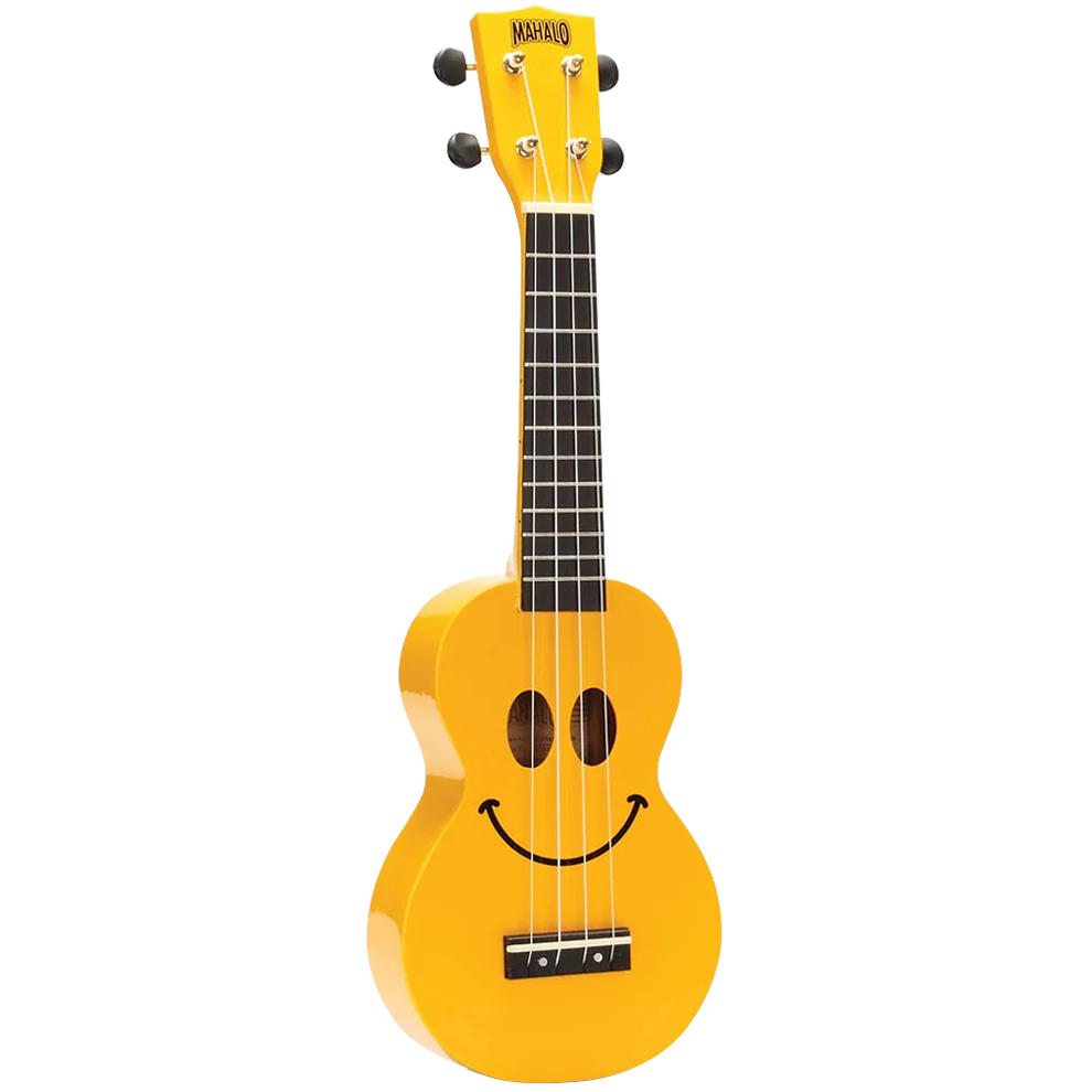 Mahalo U-SMILE-YW Series Soprano Yellow With Bag Ukulele
