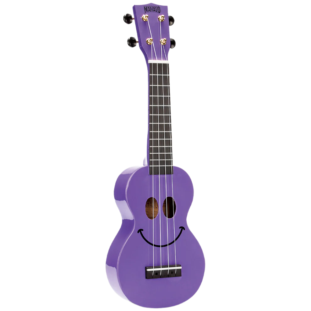Mahalo U-SMILE-PP Series Soprano Purple With Bag Ukulele