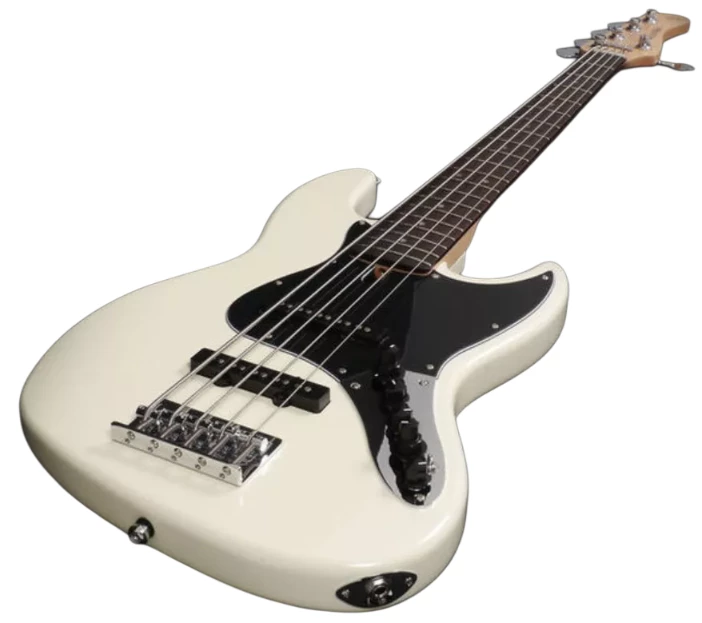 Sire V3-5 LH AWH Series 5 String Antique White Lefty Bass Guitar