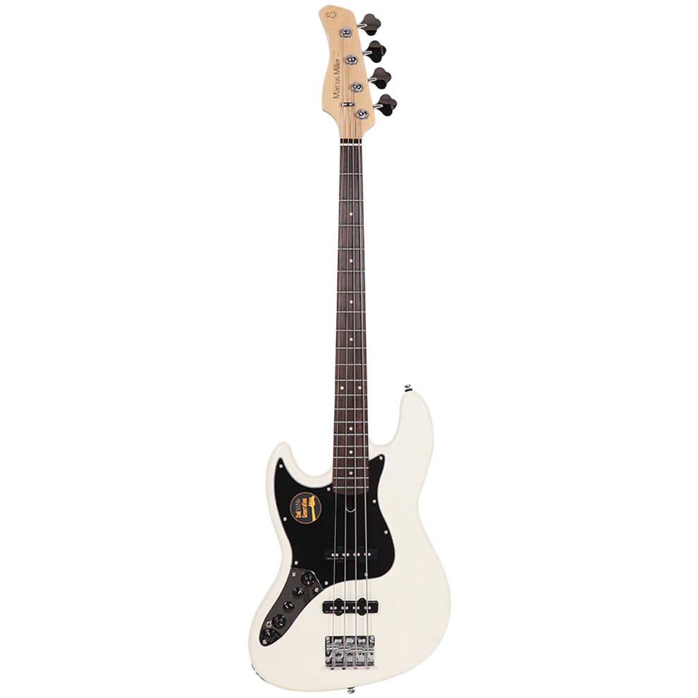 Sire V3-4 LH AWH Series 4 String Antique White Lefty Bass Guitar