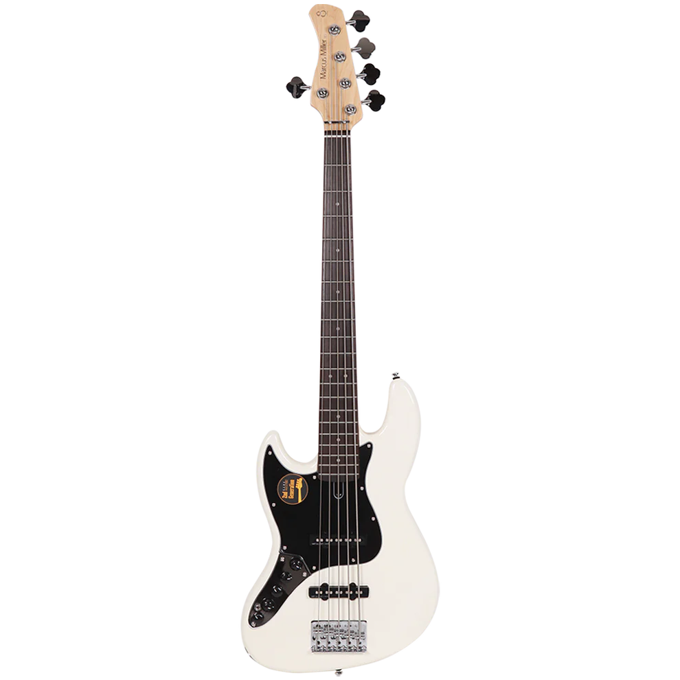 Sire V3-5 LH AWH Series 5 String Antique White Lefty Bass Guitar