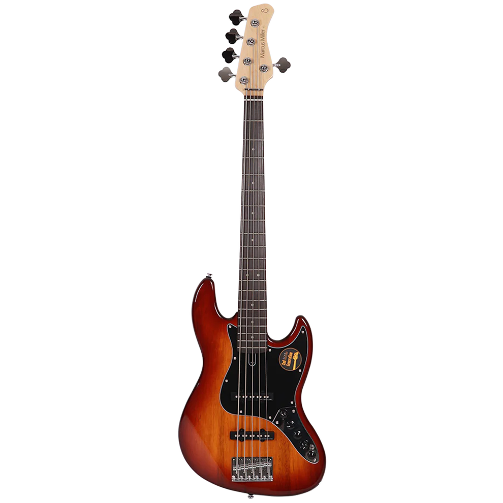 Sire V3-5 TS Series 5 String Tobacco Sunburst Bass Guitar