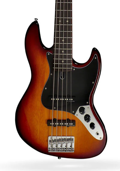 Sire V3-5 TS Series 5 String Tobacco Sunburst Bass Guitar