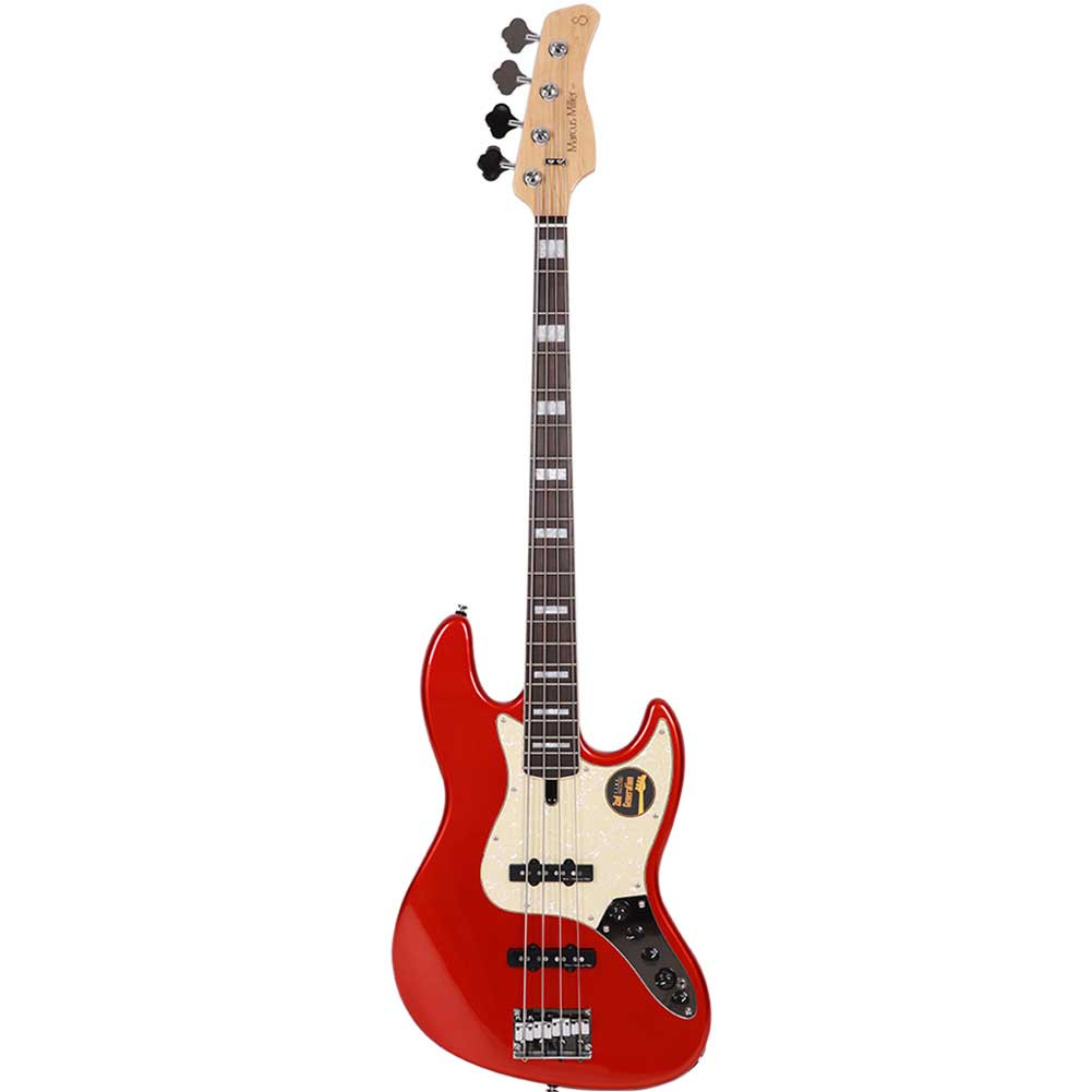 Sire V7 Alder-4 BMR V7 Series 4 String Alder Bright Metallic Red Bass Guitar