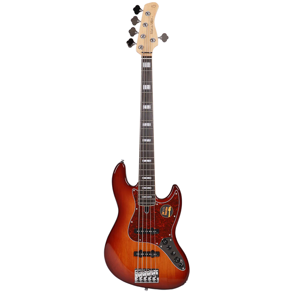 Sire V7 Alder-5 TS V7 Series 5 String Alder Tobacco Sunburst Bass Guitar