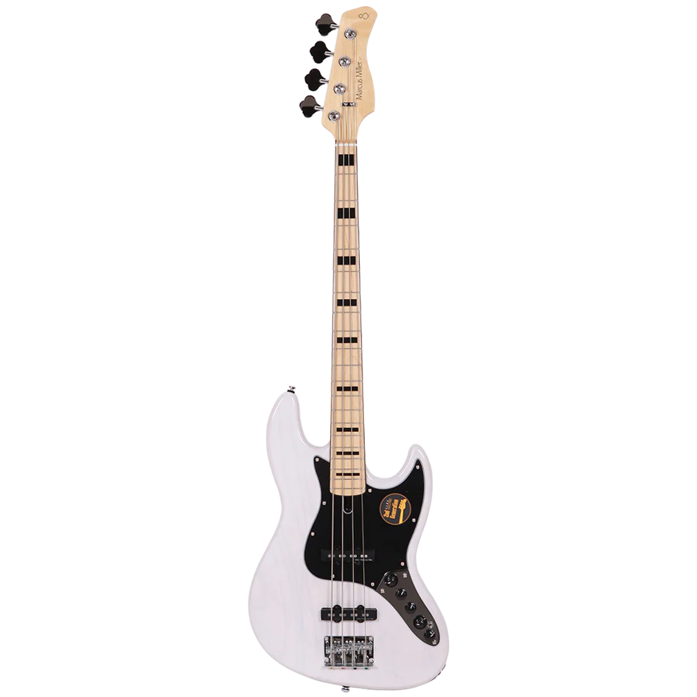 Sire V7 Vintage Series Swamp Ash-4 WB Series Swamp Ash White Blonde Bass Guitar