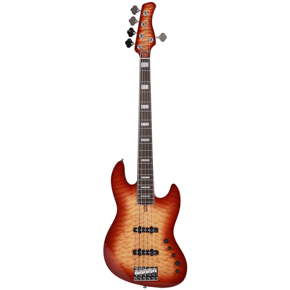 Sire V9 Alder-5 BRS V9 Series 5 String Alder Brown Sunburst Bass Guitar