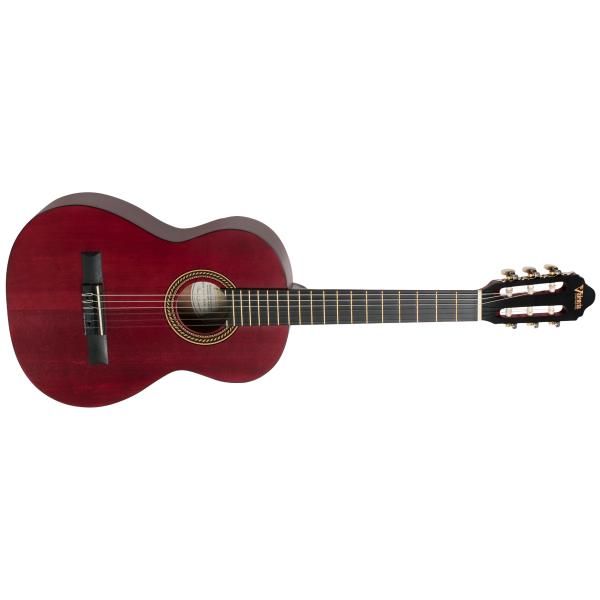Valencia VC203TWR 200 Series 3/4 Wine Red Classical Guitar