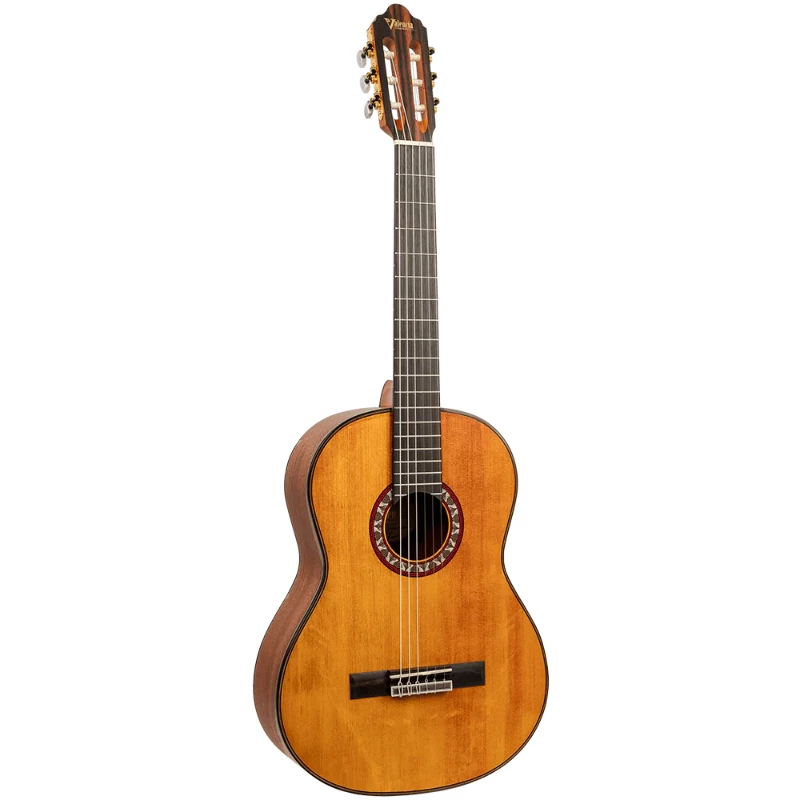Valencia VC214 200 Series 4/4 Antique Natural Classical Guitar