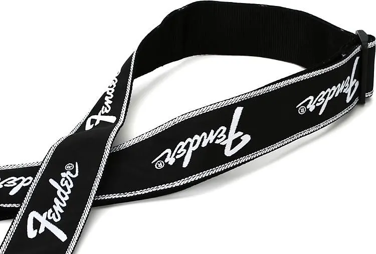 Fender 990671000 Running Logo Woven Guitar Strap