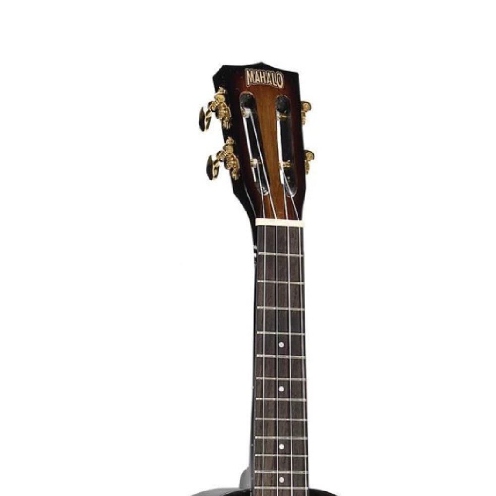 Mahalo MJ2TBR Java Series Trans Brown Concert With Bag Ukulele