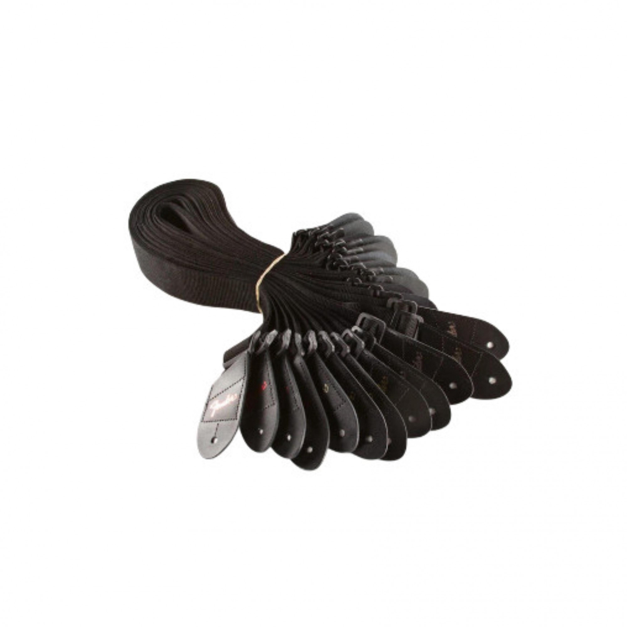 Fender 990606049 Poly Stap Pack of 12 with Pick & Strap Asst
