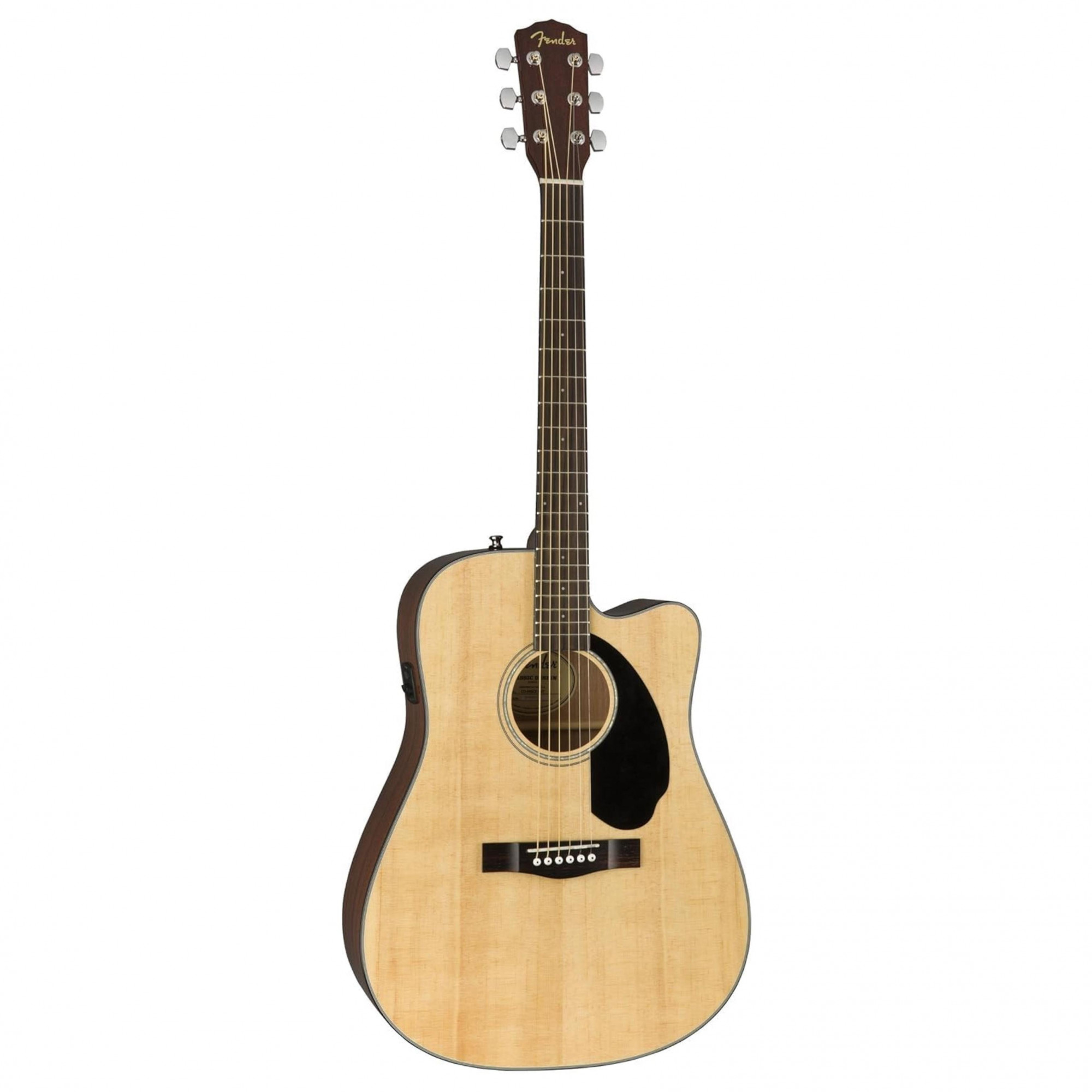 Fender CD60SCE Natural Electro-Acoustic Guitar
