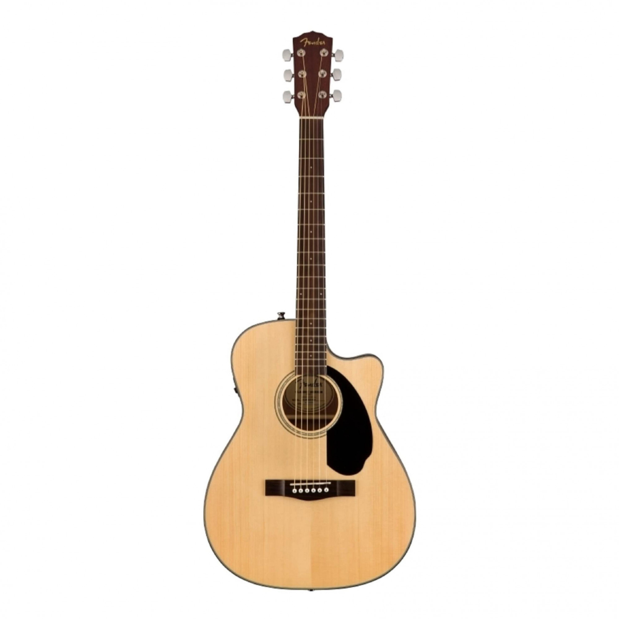 Fender CC60SCE Natural Concert Cutaway Electro-Acoustic Guitar