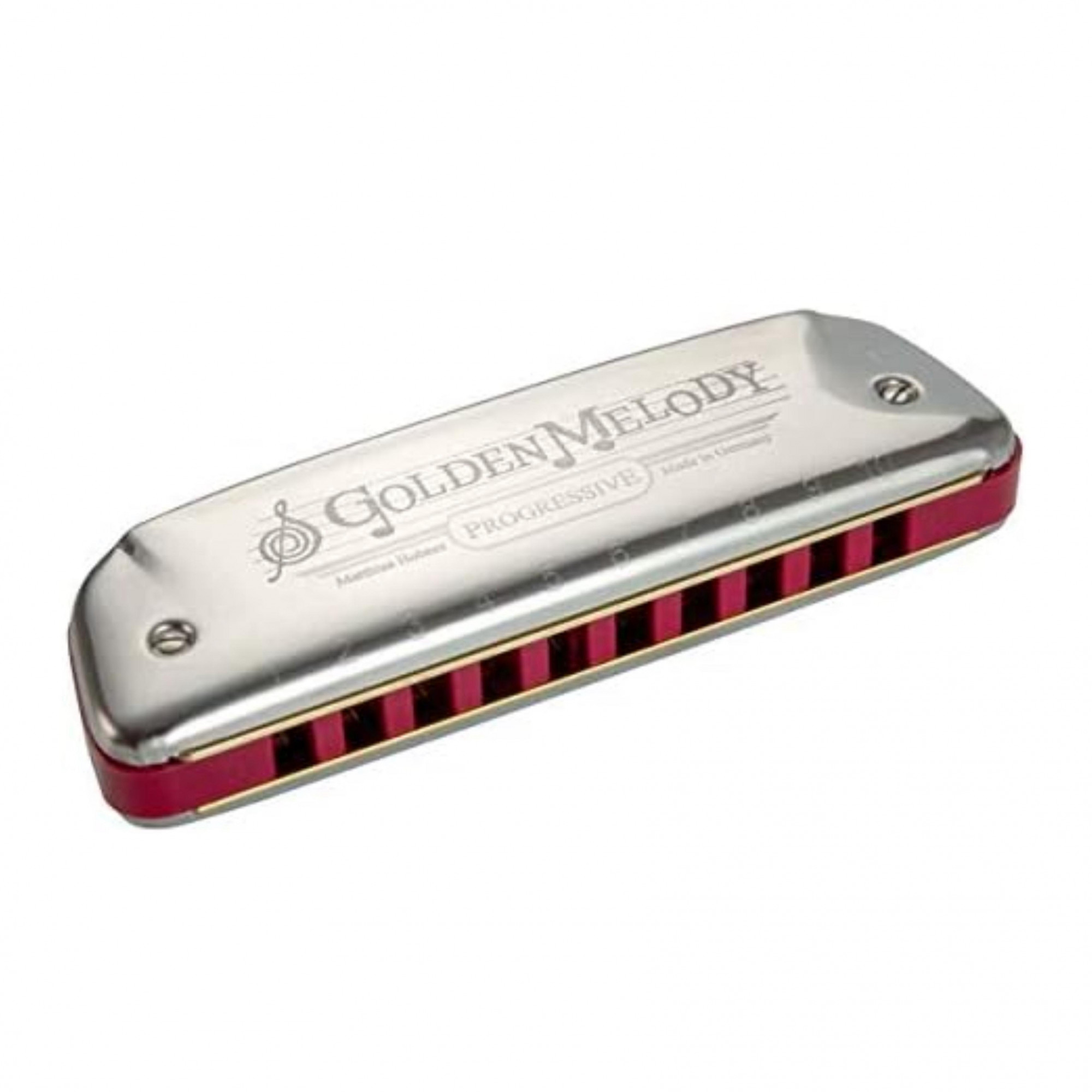 Hohner M2416017 Golden Melody C Key Diatonic Harmonica