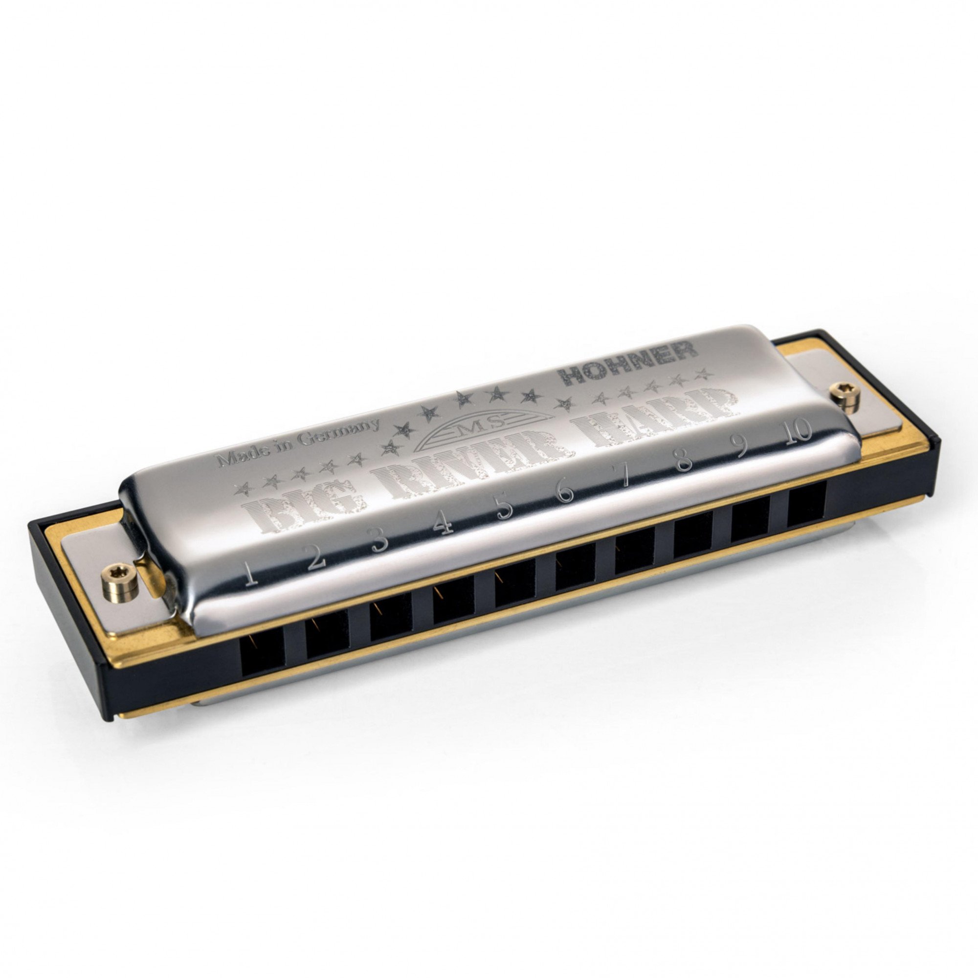Hohner M590016X Big River Harp C Key Diatonic Harmonica